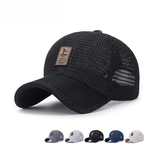 Lightweight and breathable baseball cap for summer