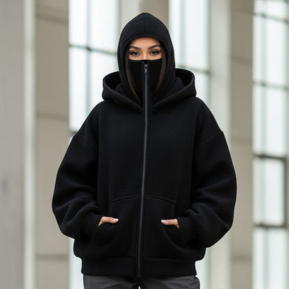 👁️‍🗨️Ninja Zip-Up Hoodie for Men & Women