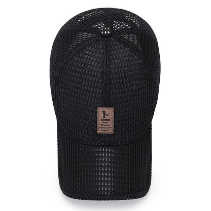 Lightweight and breathable baseball cap for summer
