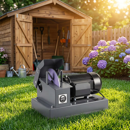 Electric Lawn Mower Blade Sharpening Tool