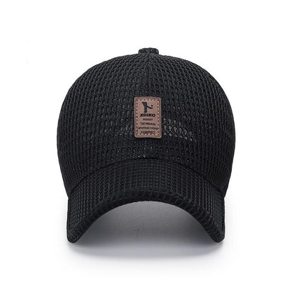 Lightweight and breathable baseball cap for summer