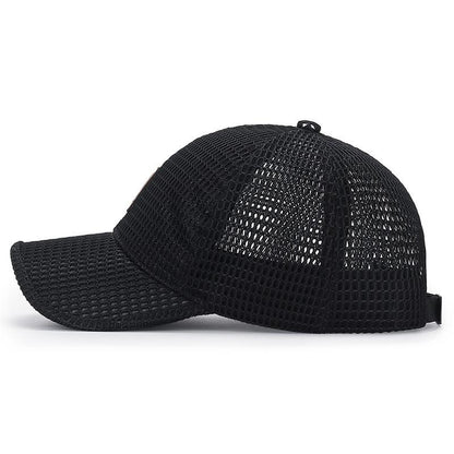 Lightweight and breathable baseball cap for summer