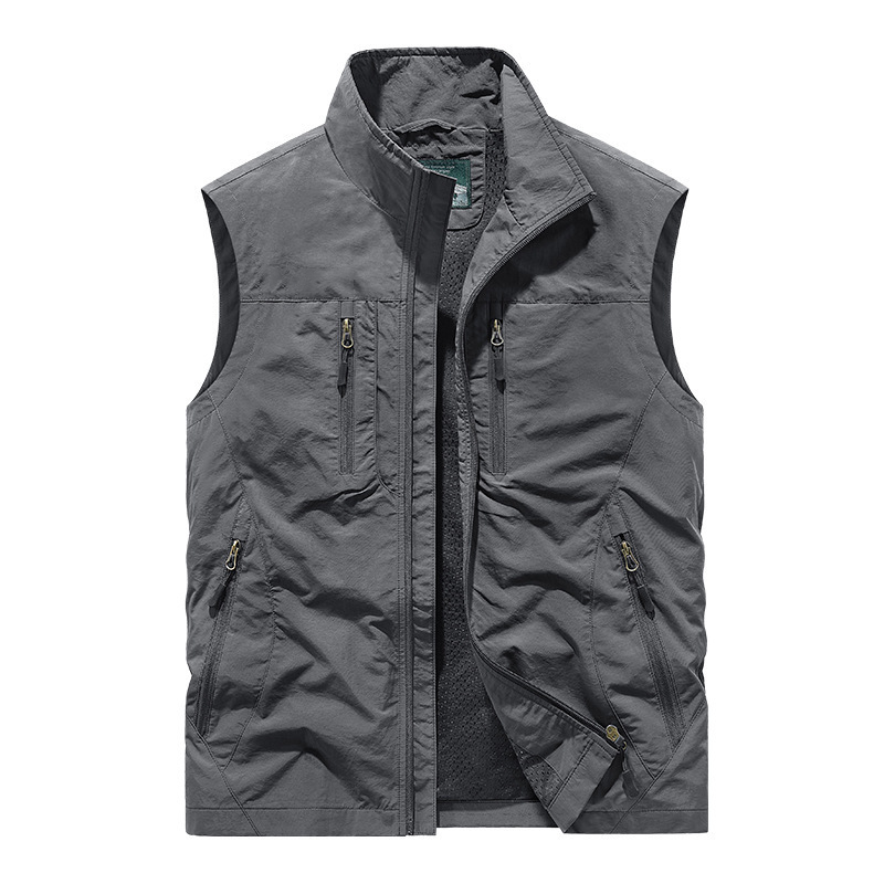 ⏰Black Friday Sale 49% OFF💥💥🧥Men's Oversized Sleeveless Vest Jacket With Pockets