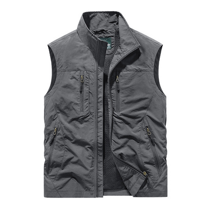 ⏰Black Friday Sale 49% OFF💥💥🧥Men's Oversized Sleeveless Vest Jacket With Pockets