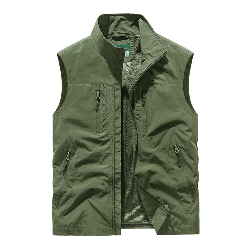⏰Black Friday Sale 49% OFF💥💥🧥Men's Oversized Sleeveless Vest Jacket With Pockets